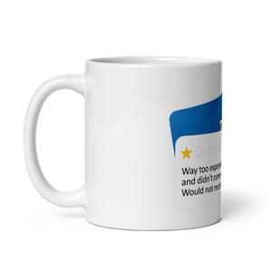 ExpressionMed Type 1 - 1 Star Review White glossy mug