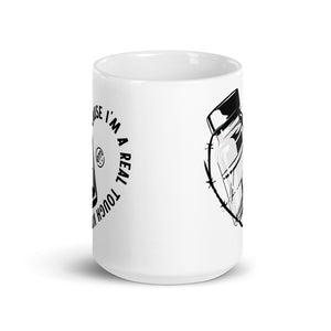 ExpressionMed Real Tough Kid White glossy mug