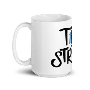 ExpressionMed T1D Strong White glossy mug