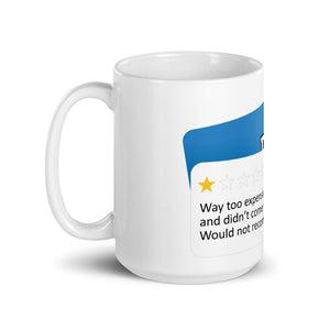 ExpressionMed Type 1 - 1 Star Review White glossy mug