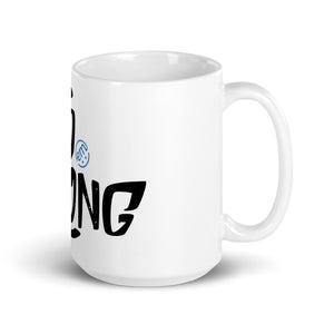 ExpressionMed T1D Strong White glossy mug