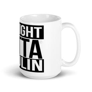 ExpressionMed Straight Outta Insulin White glossy mug