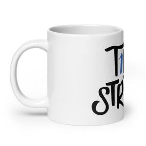 ExpressionMed T1D Strong White glossy mug