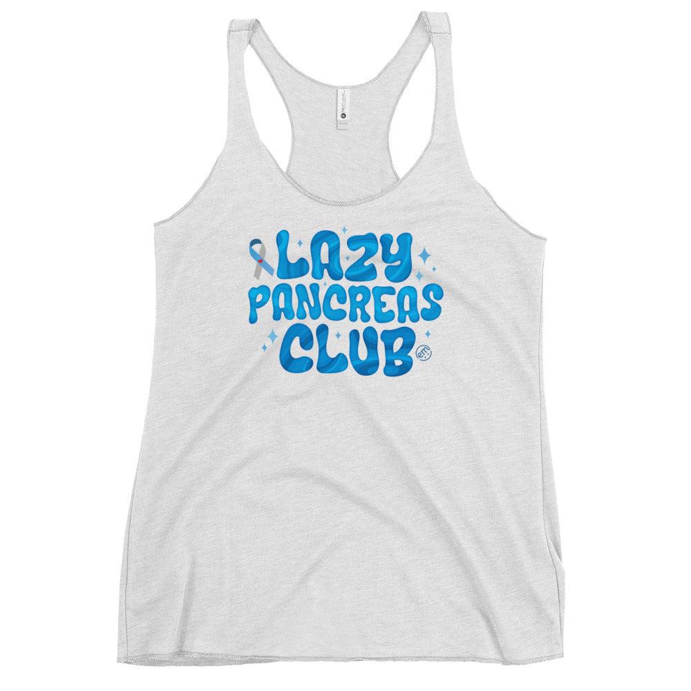 ExpressionMed Lazy Pancreas Club Women's Racerback Tank