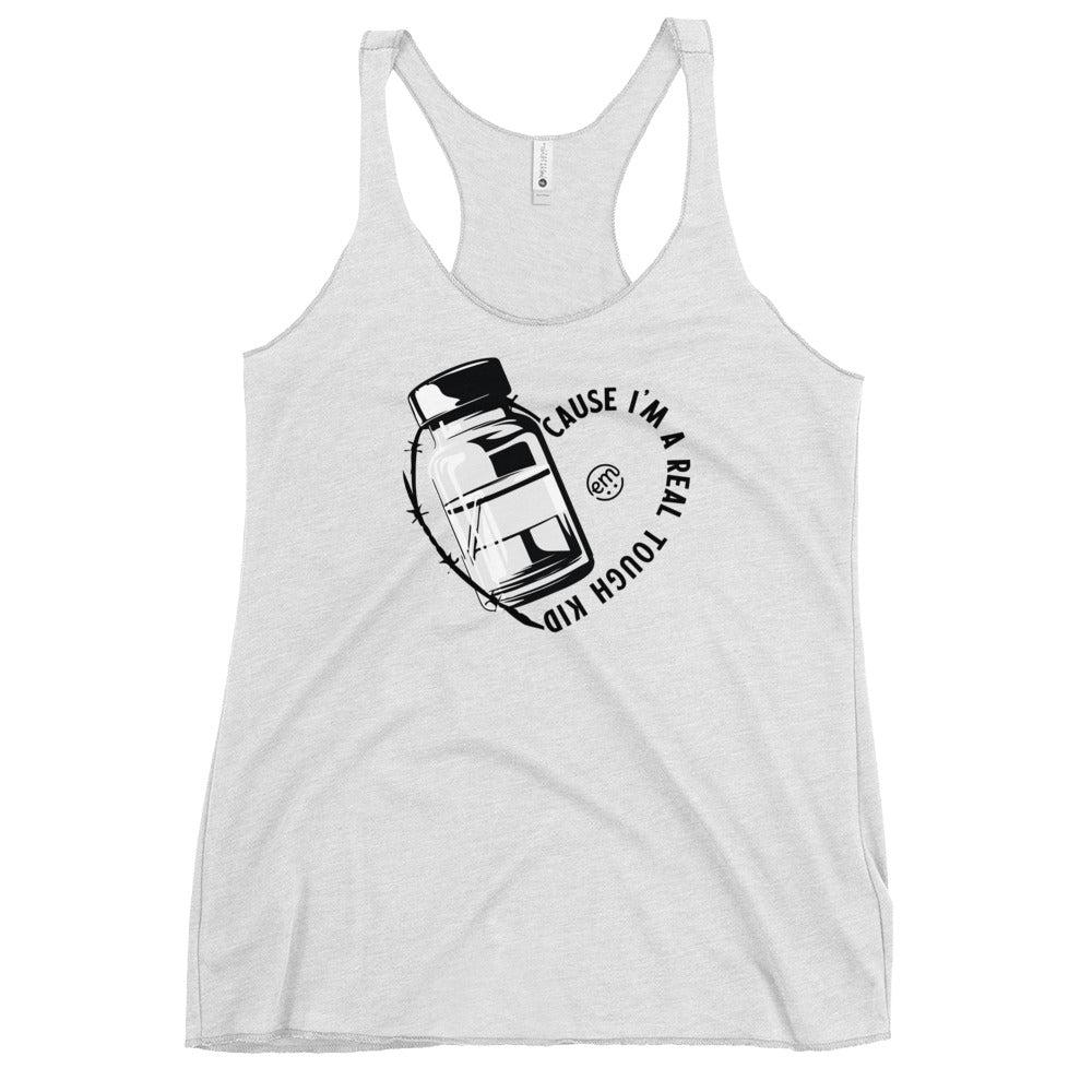 ExpressionMed Real Tough Kid Women's Racerback Tank