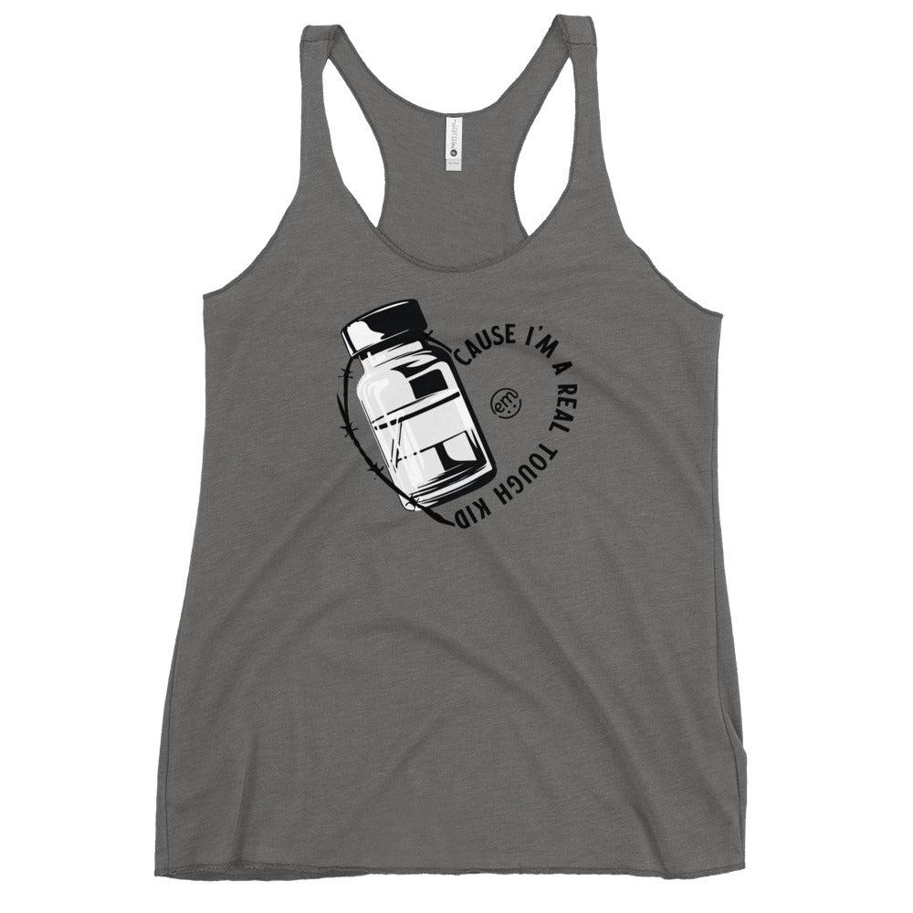 ExpressionMed Real Tough Kid Women's Racerback Tank