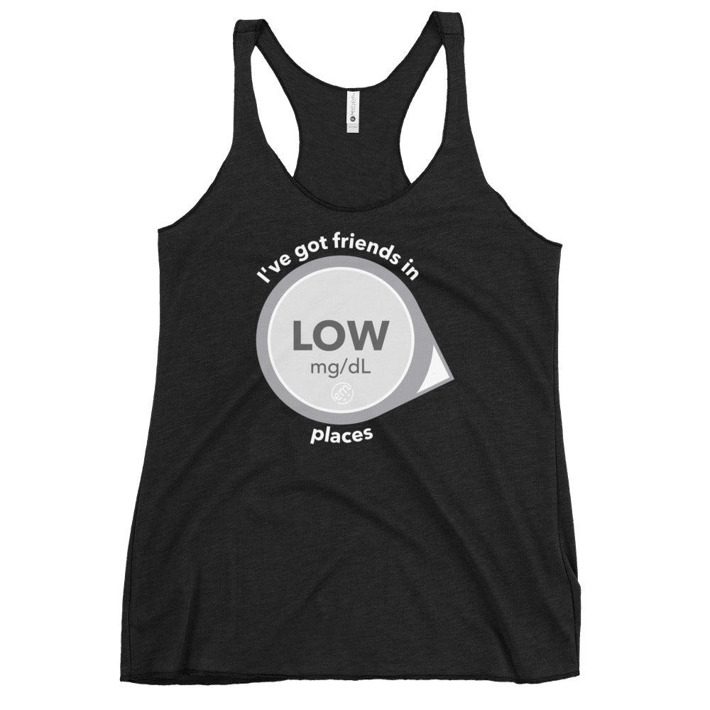 ExpressionMed Low Places Women's Racerback Tank