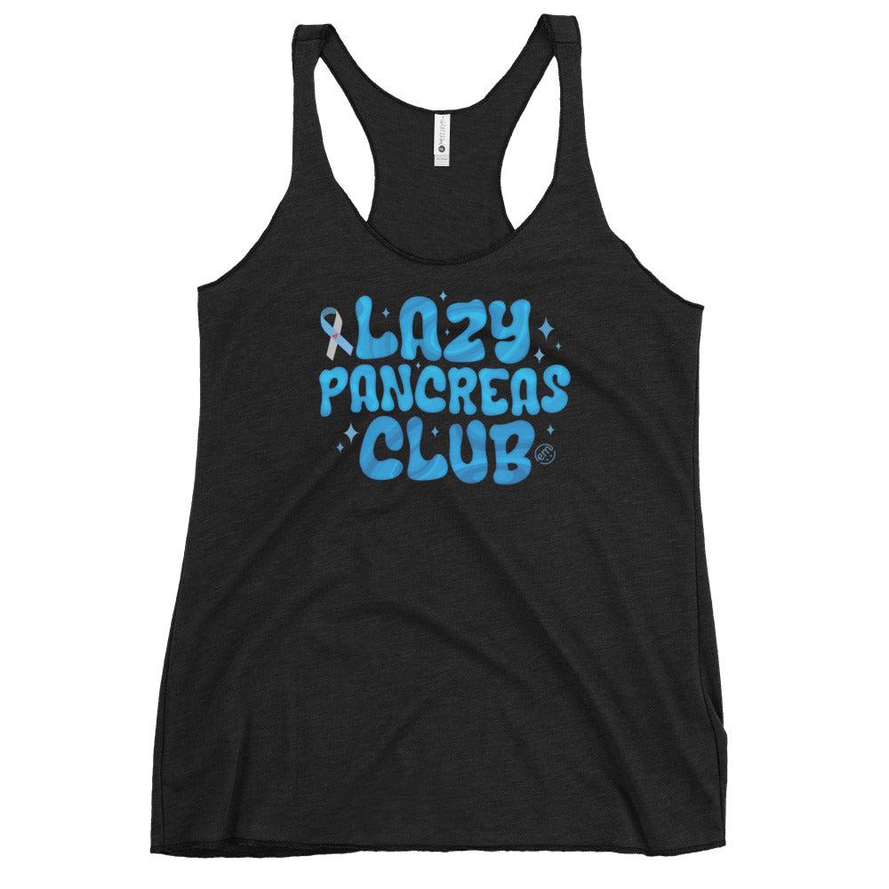 ExpressionMed Lazy Pancreas Club Women's Racerback Tank