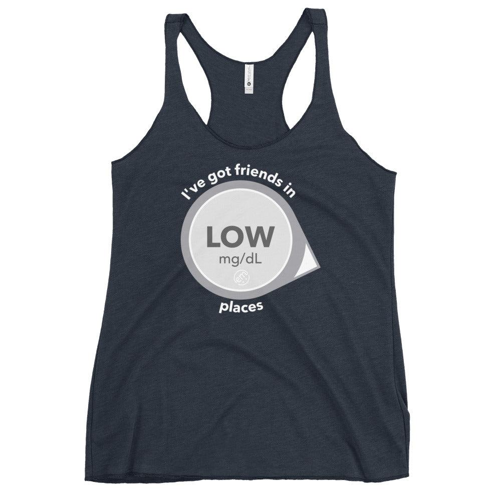 ExpressionMed Low Places Women's Racerback Tank