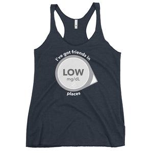 ExpressionMed Low Places Women's Racerback Tank