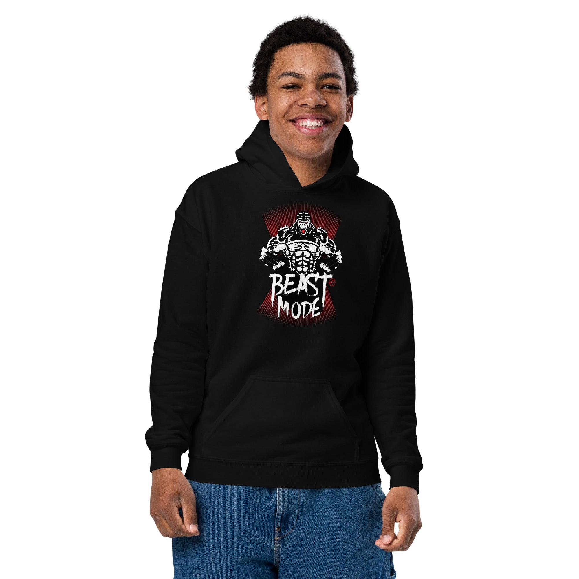 ExpressionMed Beast Mode Youth heavy blend hoodie