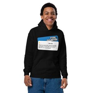 ExpressionMed Type 1 - 1 Star Review Youth heavy blend hoodie