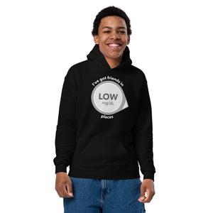 ExpressionMed Low Places Youth heavy blend hoodie