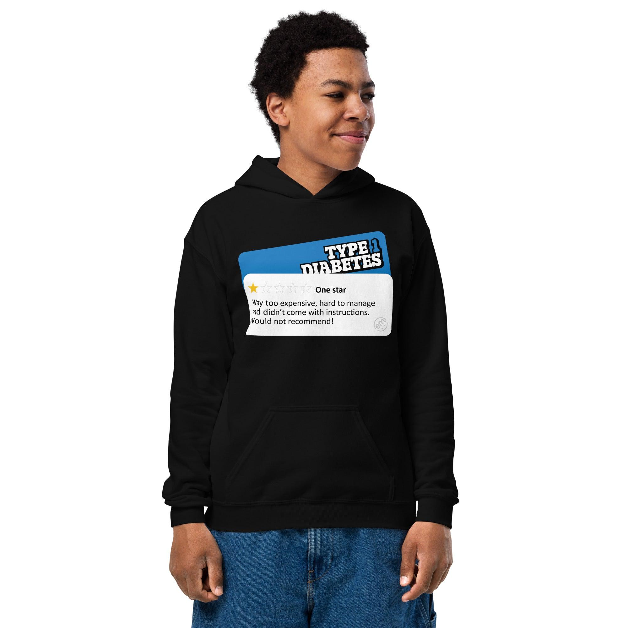 ExpressionMed Type 1 - 1 Star Review Youth heavy blend hoodie