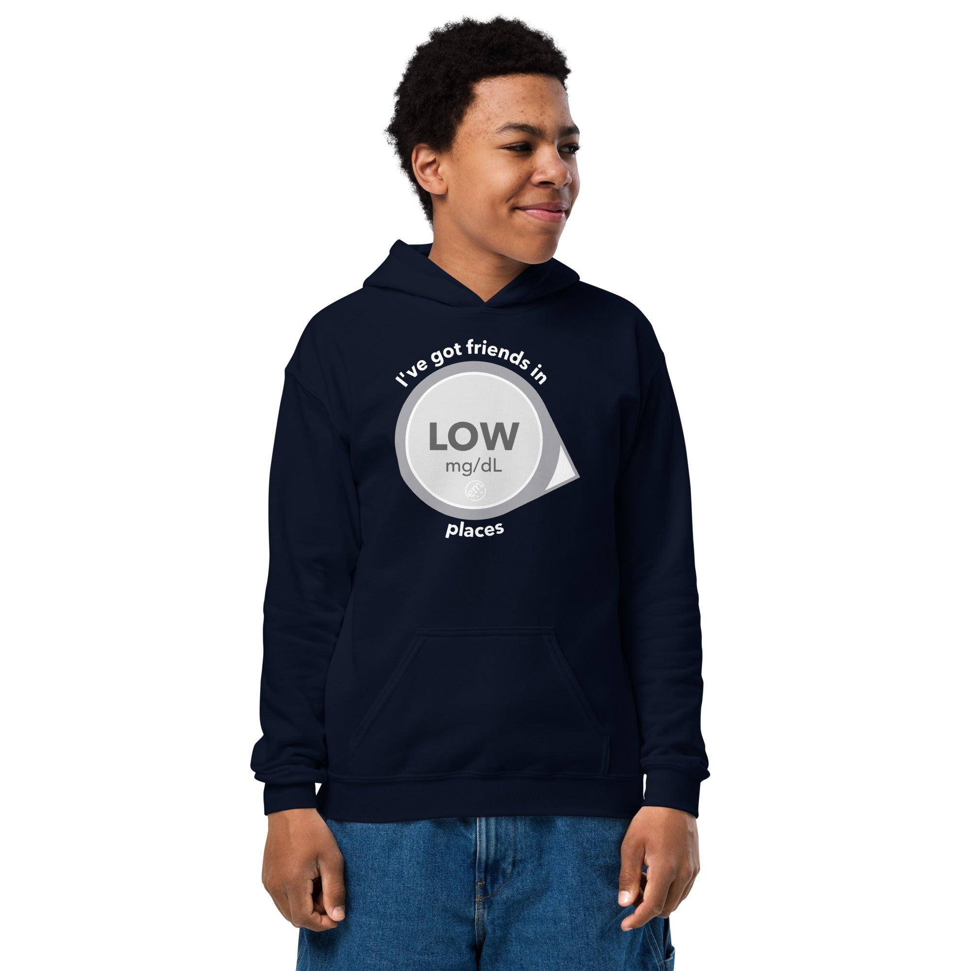 ExpressionMed Low Places Youth heavy blend hoodie