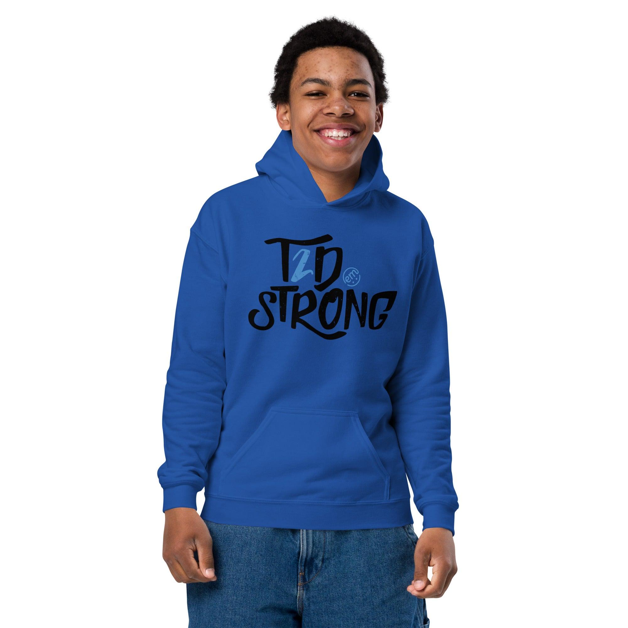 ExpressionMed T2D Strong Youth heavy blend hoodie