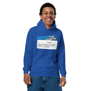 ExpressionMed Type 1 - 1 Star Review Youth heavy blend hoodie