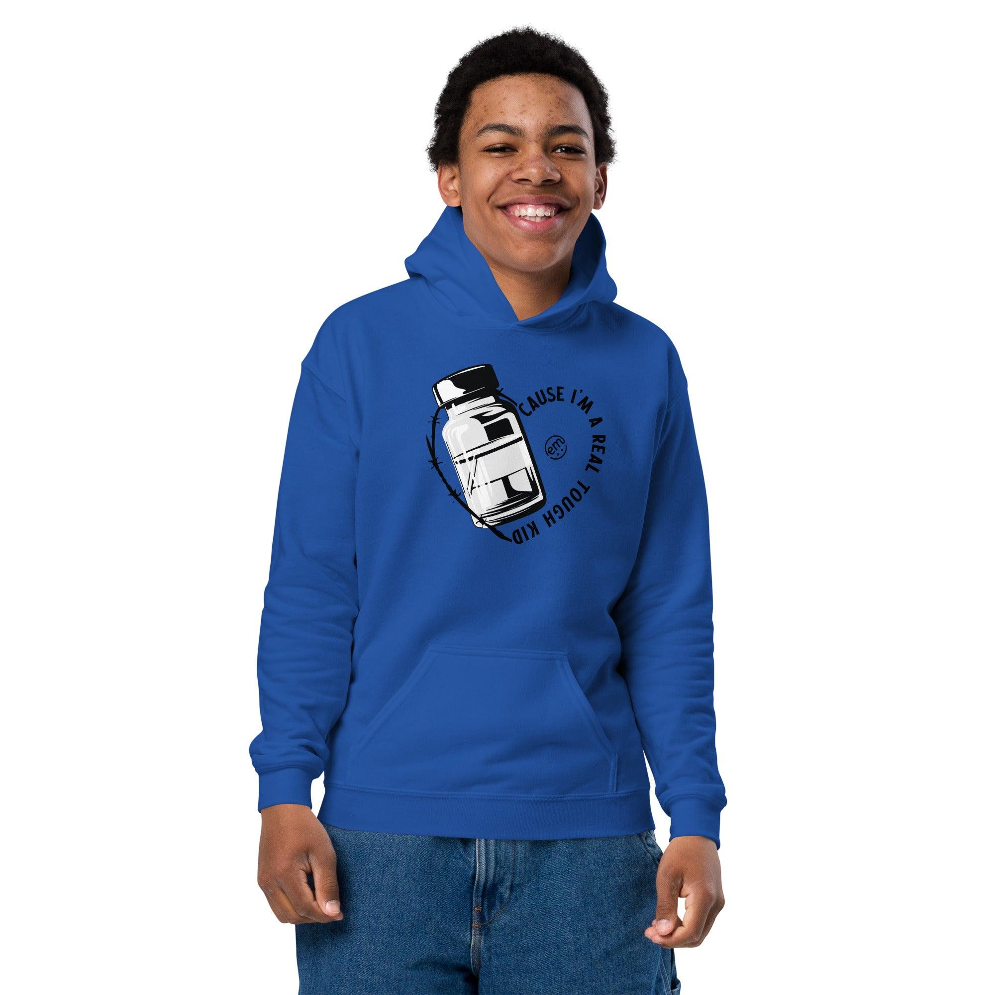 ExpressionMed Real Tough Kid Youth heavy blend hoodie