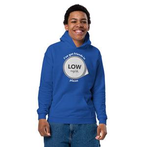 ExpressionMed Low Places Youth heavy blend hoodie