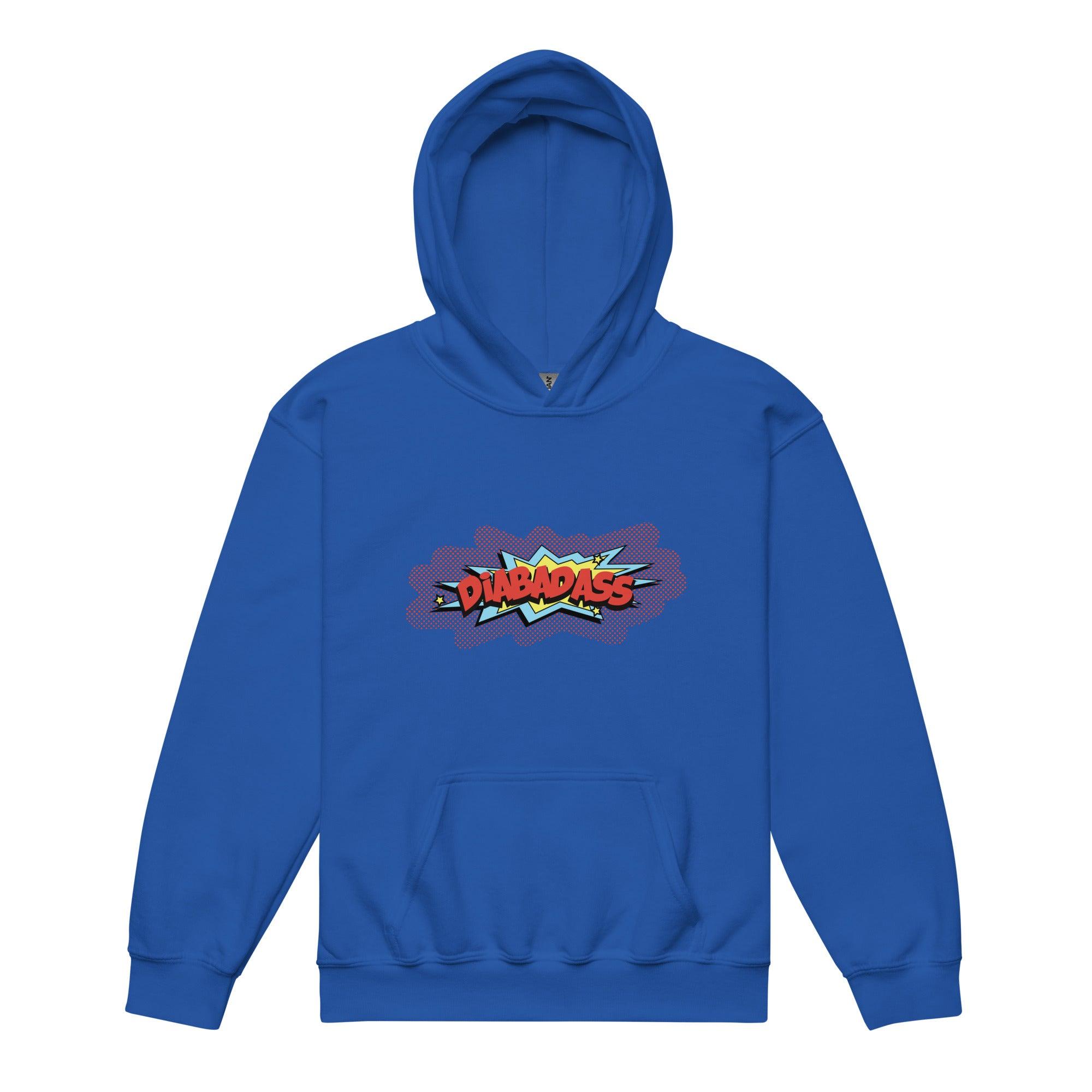 ExpressionMed Diabadass Youth heavy blend hoodie