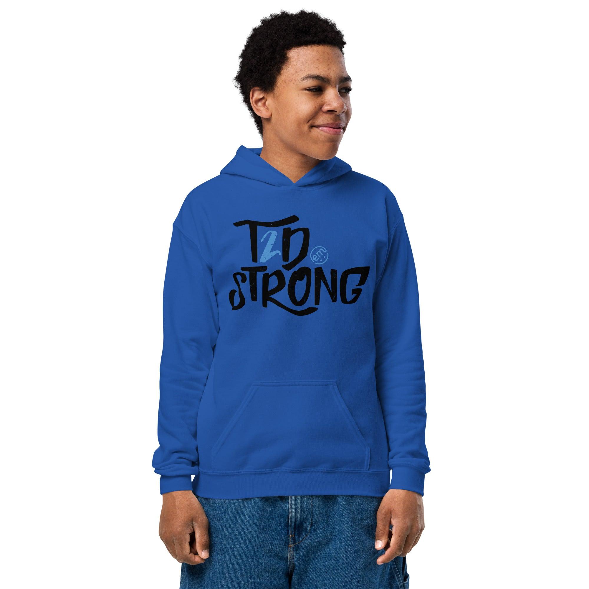 ExpressionMed T2D Strong Youth heavy blend hoodie