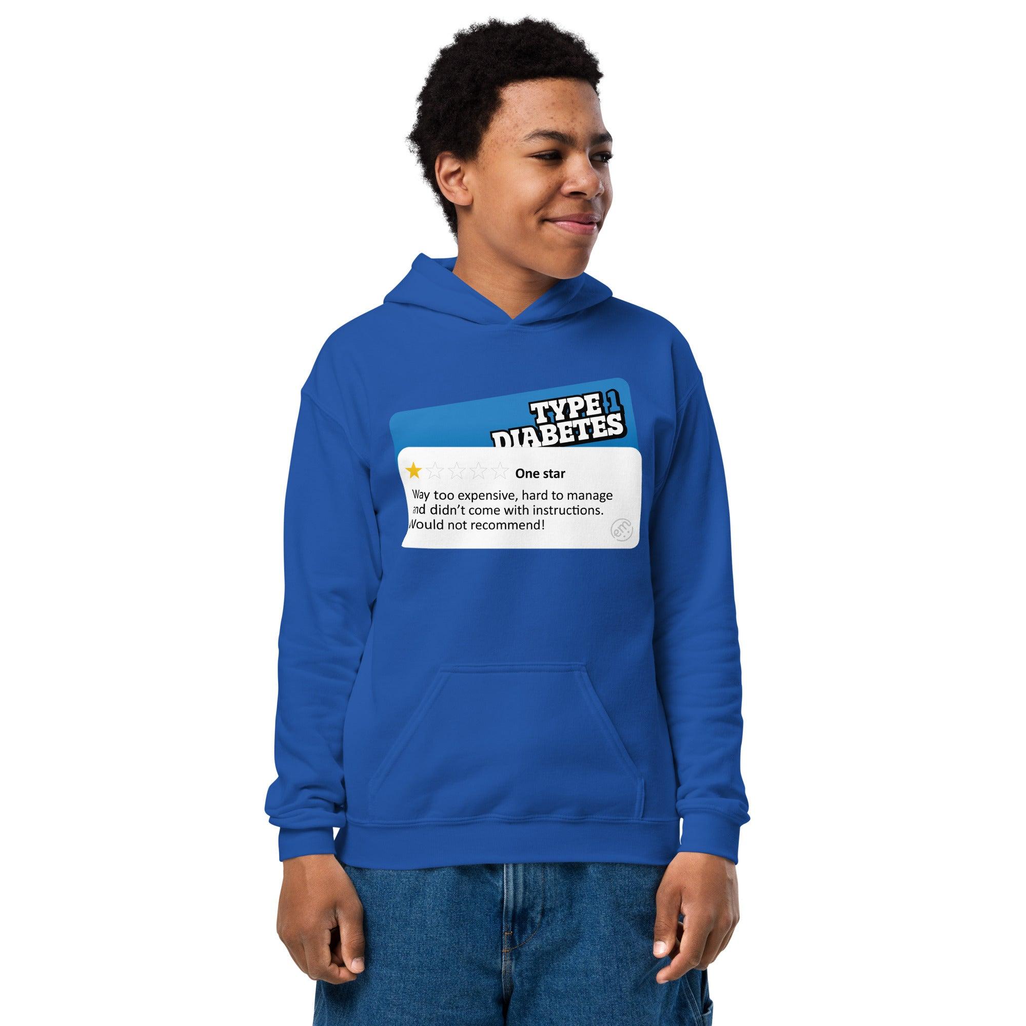 ExpressionMed Type 1 - 1 Star Review Youth heavy blend hoodie