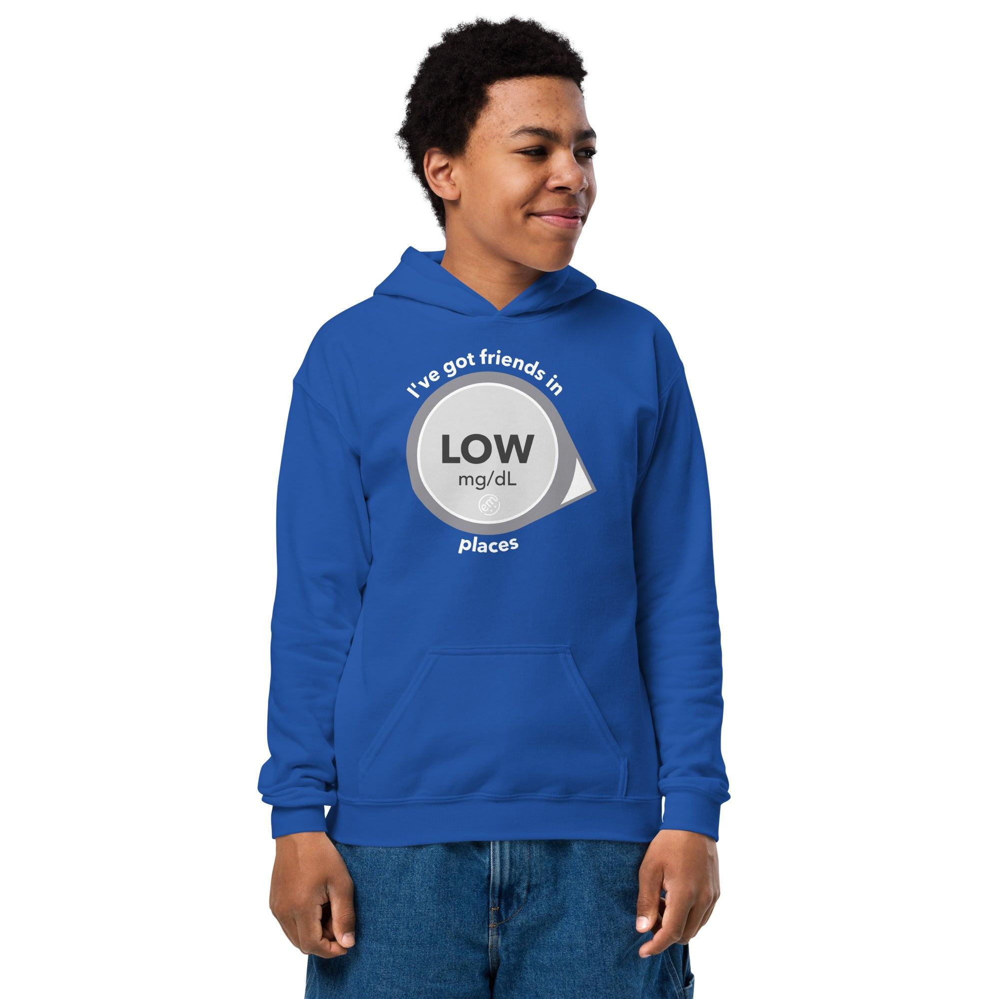 ExpressionMed Low Places Youth heavy blend hoodie