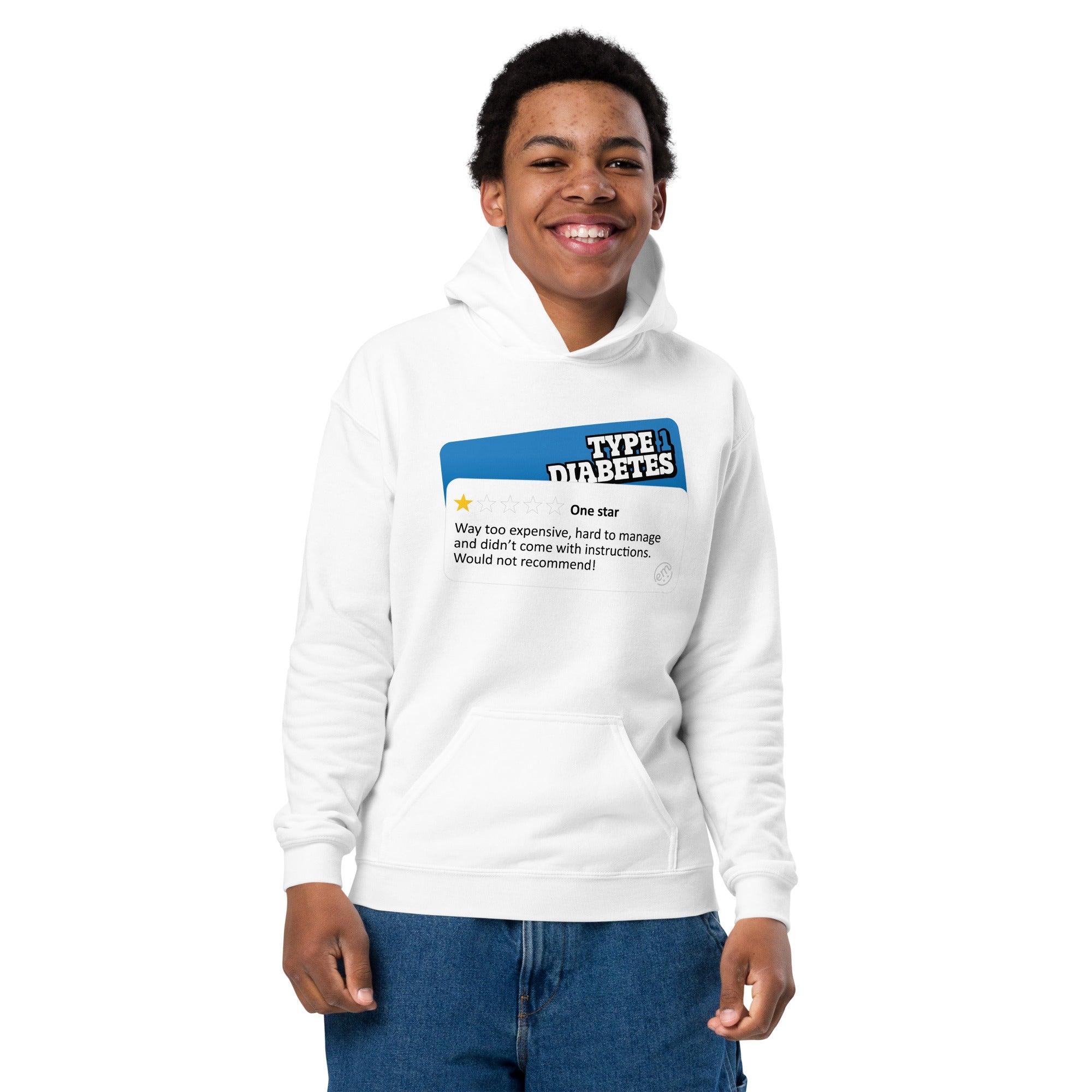 ExpressionMed Type 1 - 1 Star Review Youth heavy blend hoodie