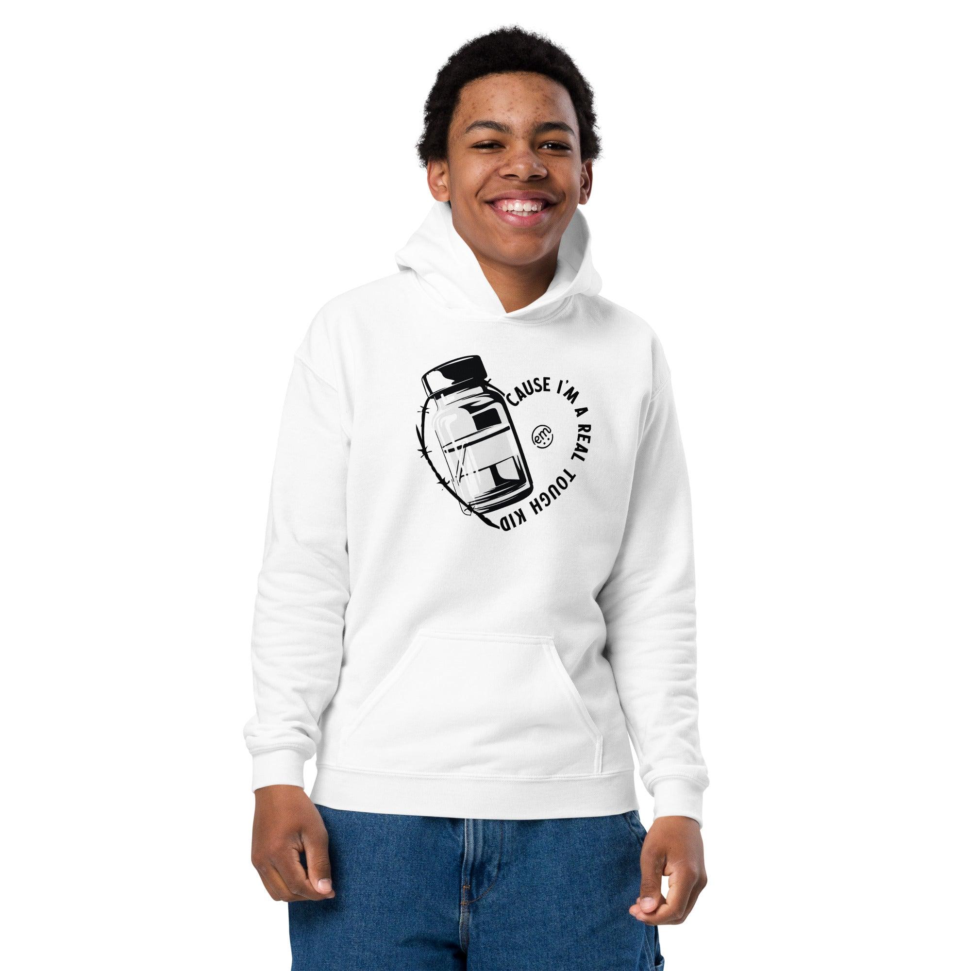 ExpressionMed Real Tough Kid Youth heavy blend hoodie