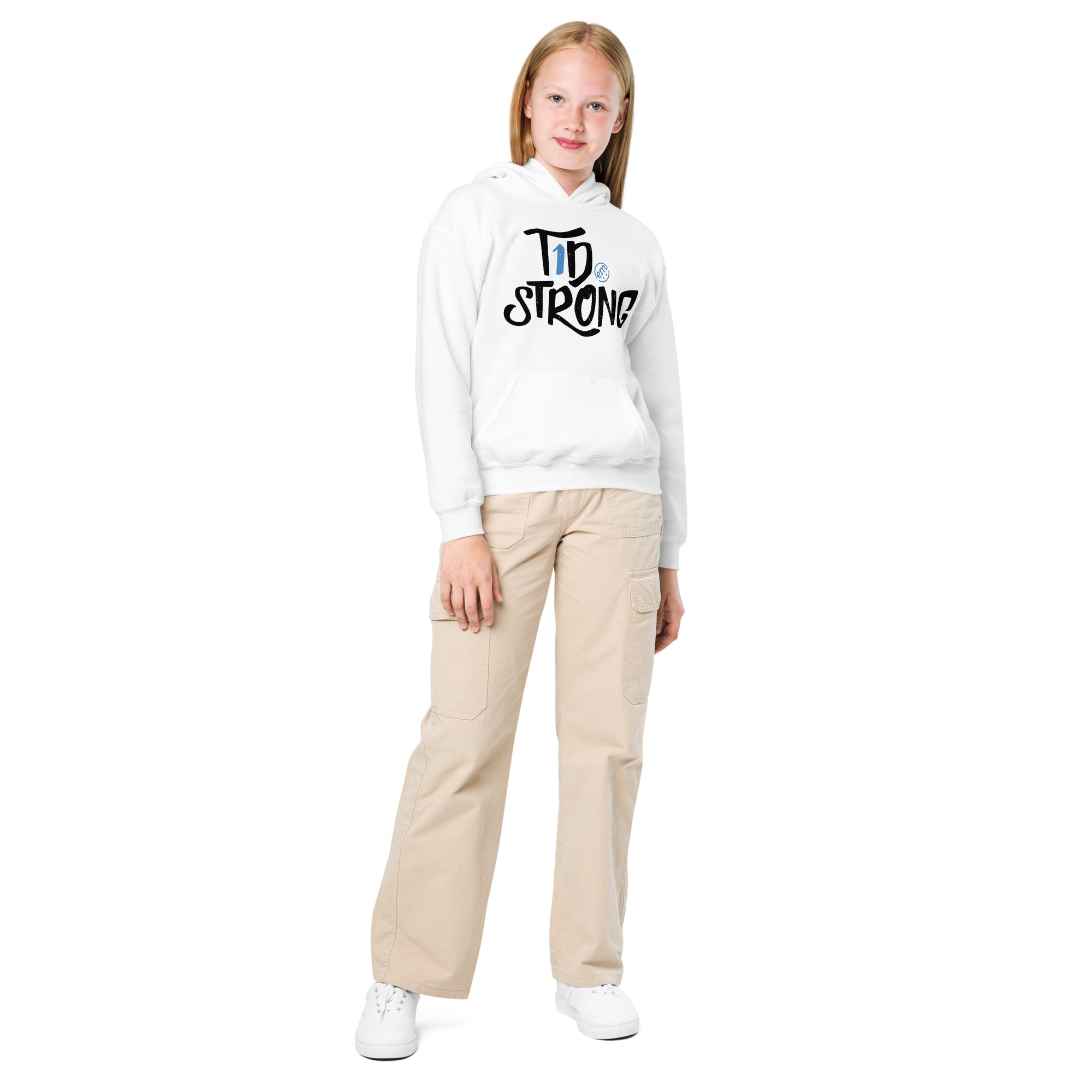 ExpressionMed T1d Strong Youth heavy blend hoodie