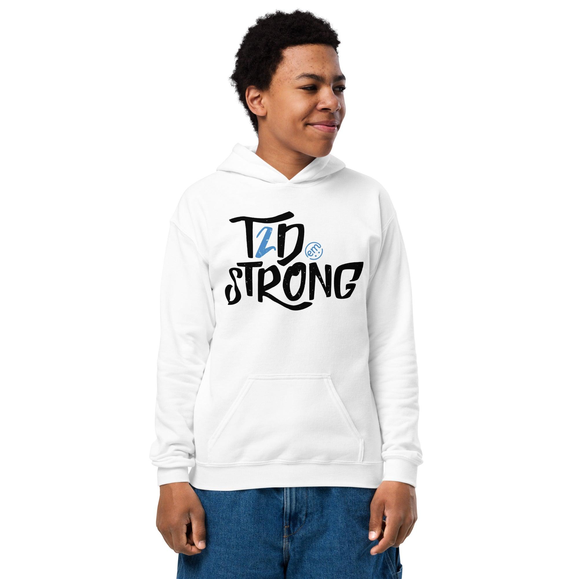 ExpressionMed T2D Strong Youth heavy blend hoodie