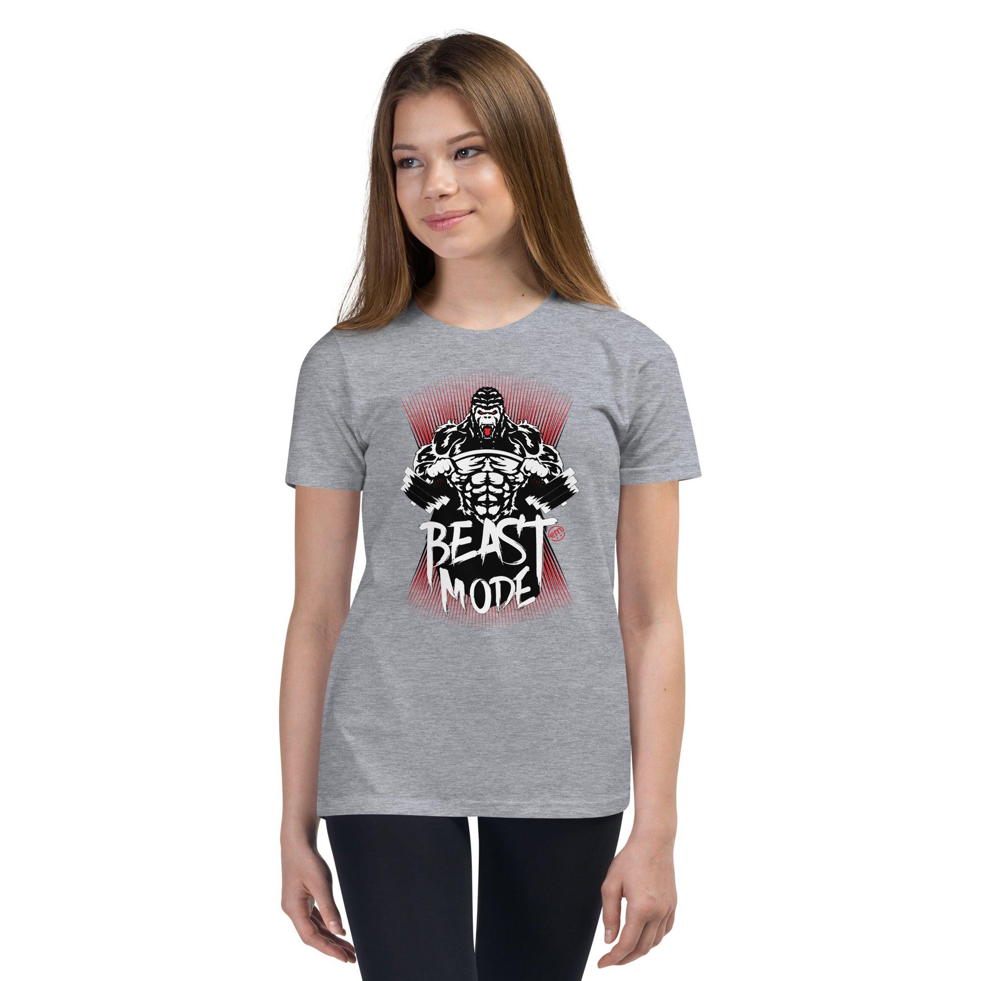 ExpressionMed Beast Mode Youth Short Sleeve T-Shirt