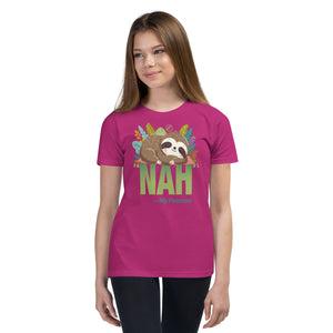 ExpressionMed NAH Sloth Youth Short Sleeve T-Shirt