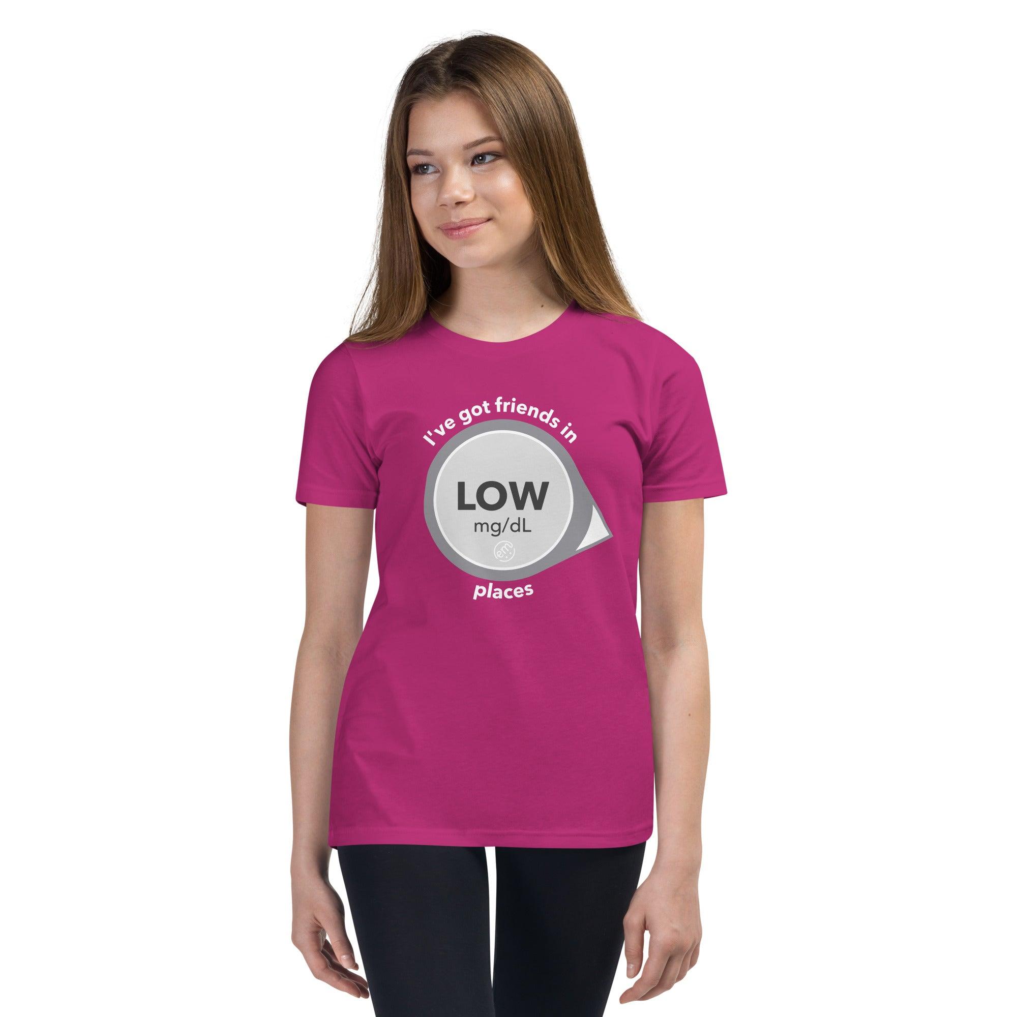 ExpressionMed Low Places Youth Short Sleeve T-Shirt