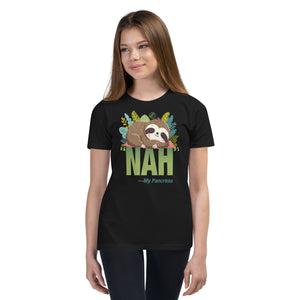 ExpressionMed NAH Sloth Youth Short Sleeve T-Shirt