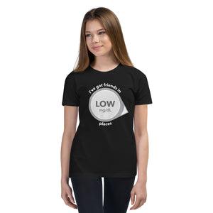 ExpressionMed Low Places Youth Short Sleeve T-Shirt