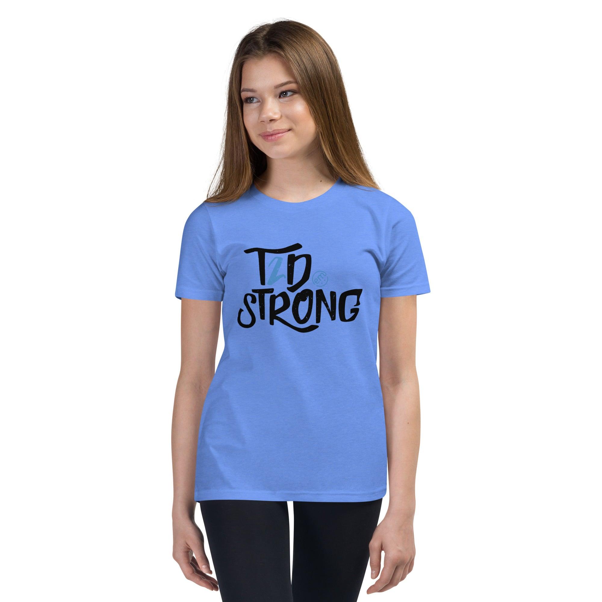 ExpressionMed T2D Strong Youth Short Sleeve T-Shirt