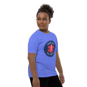 ExpressionMed Type 2 Diabetic Alert Youth Short Sleeve T-Shirt