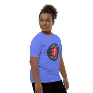 ExpressionMed Type 1 Diabetic Alert Youth Short Sleeve T-Shirt