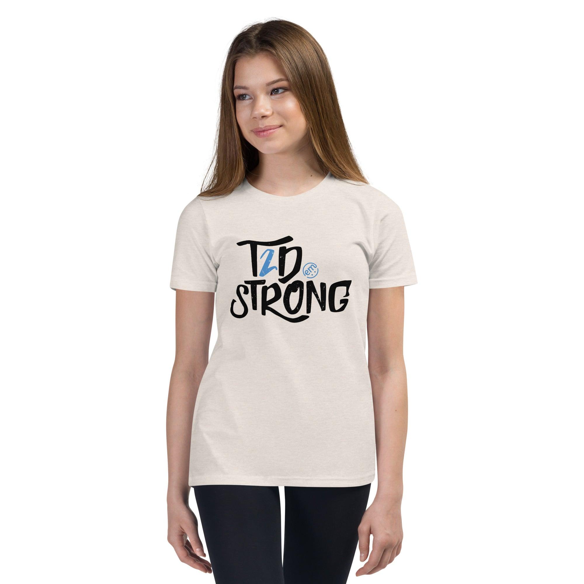 ExpressionMed T2D Strong Youth Short Sleeve T-Shirt