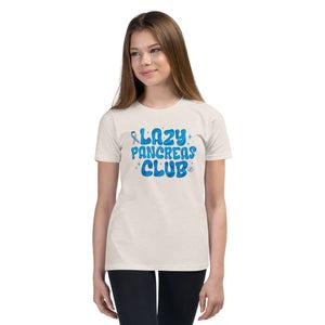 ExpressionMed lazy Pancreas Club Youth Short Sleeve T-Shirt