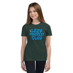 ExpressionMed lazy Pancreas Club Youth Short Sleeve T-Shirt