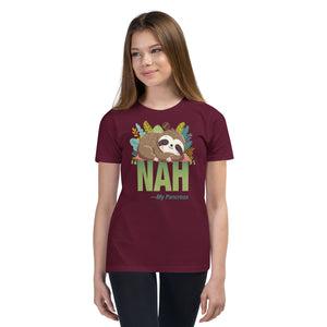 ExpressionMed NAH Sloth Youth Short Sleeve T-Shirt