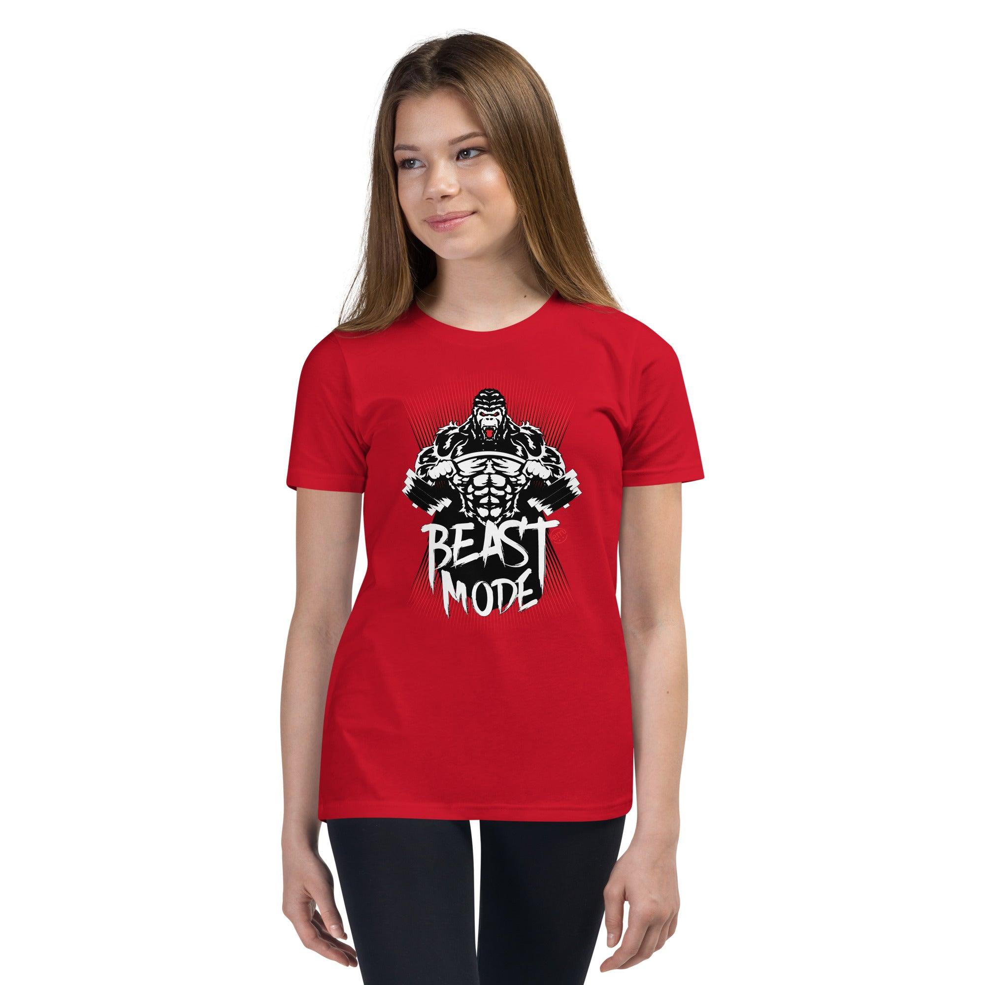 ExpressionMed Beast Mode Youth Short Sleeve T-Shirt