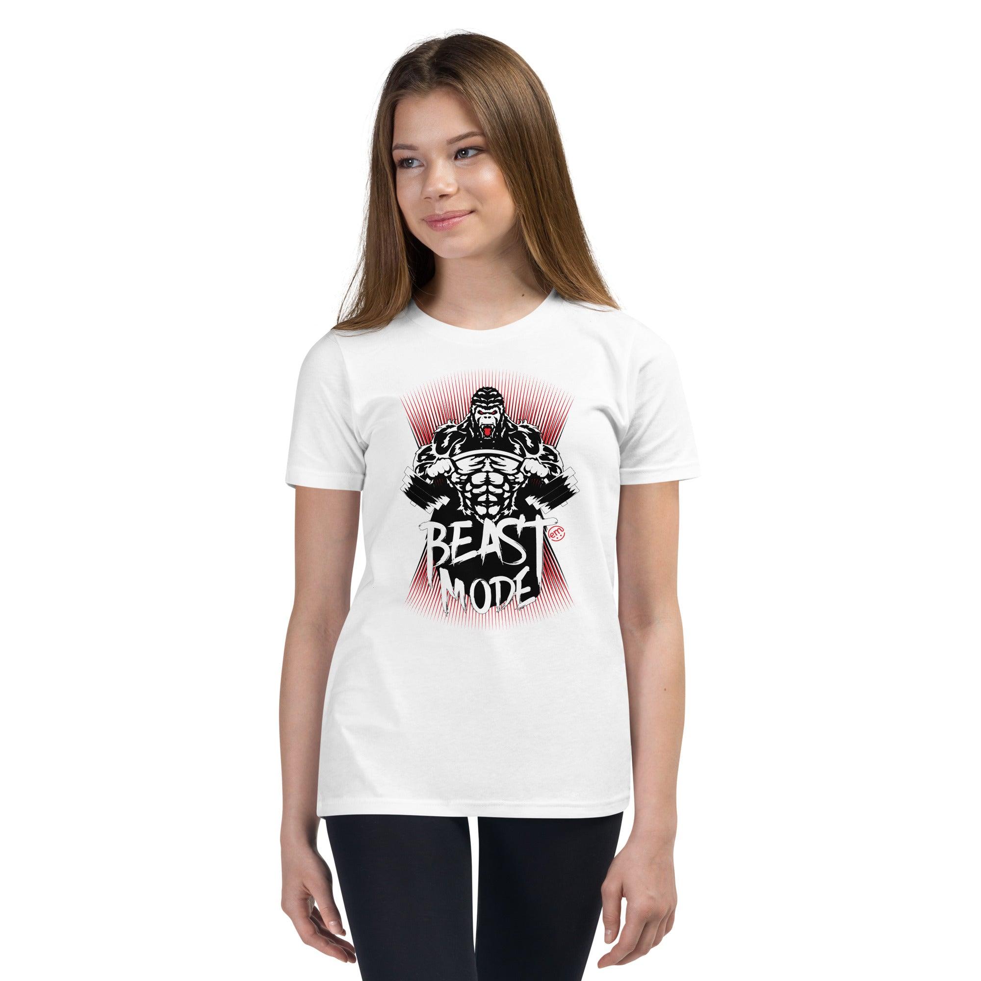 ExpressionMed Beast Mode Youth Short Sleeve T-Shirt